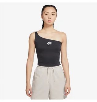 Топ женский Nike Sportswear Air Asymmetrical Tank Top Black Dd5435-070