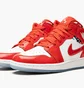 Кроссовки детские Air Jordan Air 1 Mid Se Red Dc7248-600
