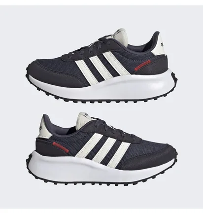 Кроссовки детские Adidas Run 70S Shoes Black/White Gw0341