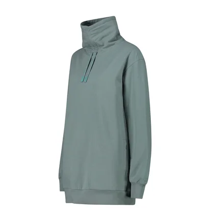 Кофта женская CMP Maxi Sweat Turquoise 33D3406-E386