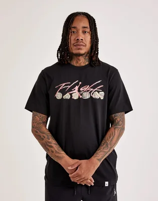 Футболка мужская Air Jordan Flight Essential Rings Tee Black FN5966-010