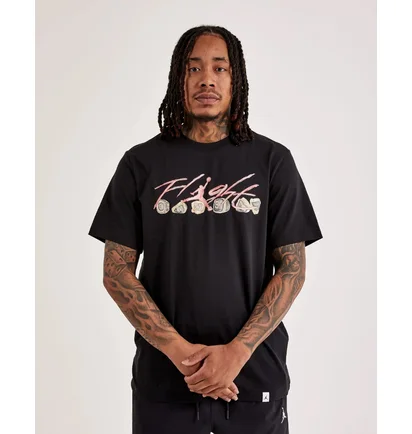 Футболка мужская Air Jordan Flight Essential Rings Tee Black FN5966-010