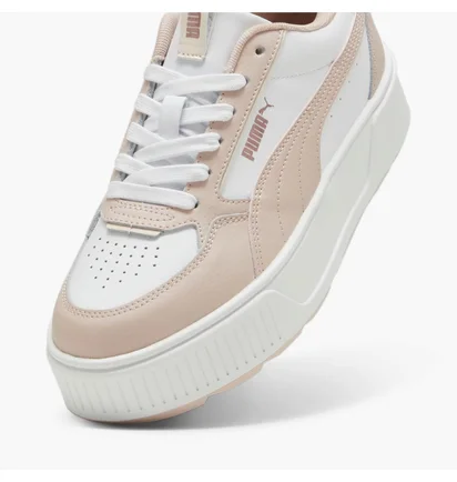 Кроссовки женские Puma Karmen Rebelle White/Beige 387212-21