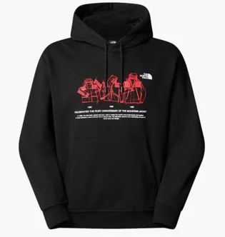 Худи мужское The North Face Clothing Sweatshirts U Mnt Black NF0A8DN7JK31