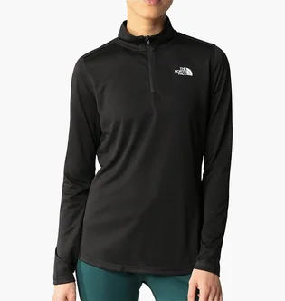 Кофта женская The North Face Flex Half Zip Long Sleeve Running Top Black NF0A7ZB6JK3