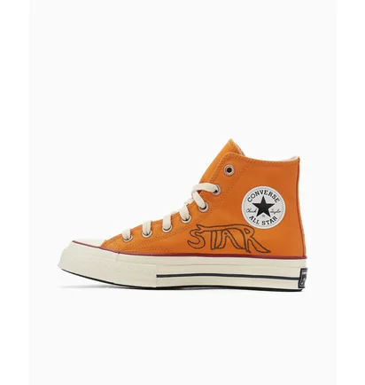 Кеди чоловічі Converse X Come Tees Chuck 70 Orange A01762C