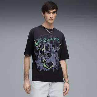 Футболка чоловіча Puma Tech-X Graphic Black 634422-01
