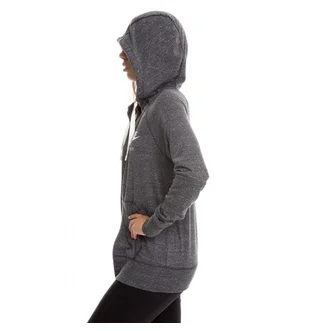 Толстовка женская Nike Gym Vntg Hoodie Fz Cyan 883729-060