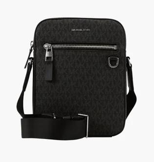 Сумка чоловіча Michael Kors Henry Flight Black 33F9LHYC6U-BLACK-27669