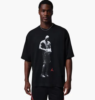 Футболка чоловіча Air Jordan M Df Spt Stmt Gfx Ss Crew Black IF0853-010