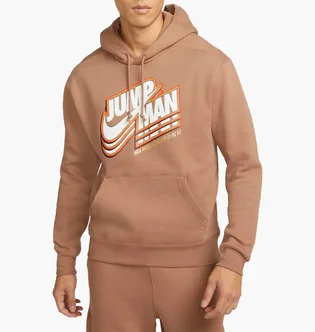 Худи мужское Nike Jumpman Core Fleece Po Hoodie “Archaeo Brown” Beige Dc9604-256