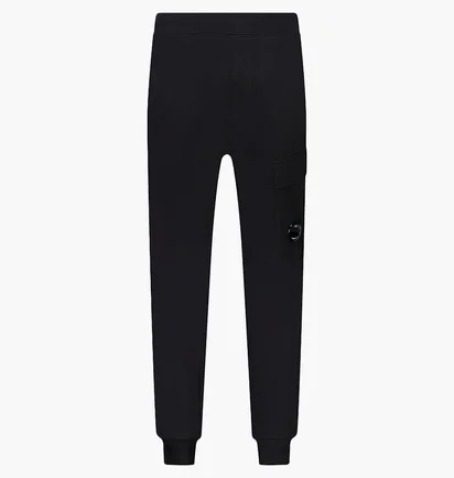 Штани чоловічі C.P. Company Diagonal Raised Cargo Sweatpants Black 17CMSP017A-005086W-999