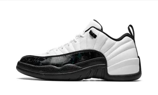 Кроссовки мужские Air Jordan 12 Low White/Black DO8726-100