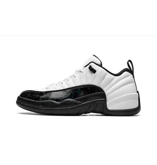 Кросівки чоловічі Air Jordan 12 Low White/Black DO8726-100