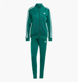 Спортивный костюм женский Adidas Essentials 3-Stripes Green IJ8785