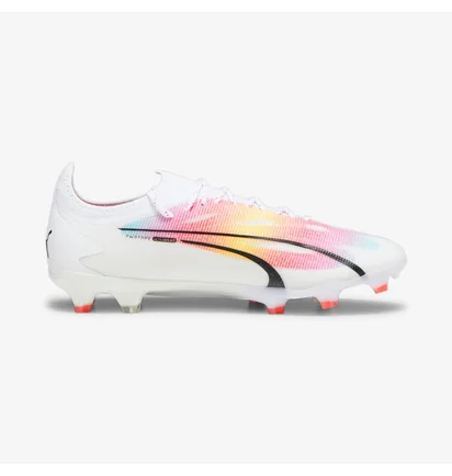 Бутсы унисекс Puma Ultra Ultimate Fg/Ag Football Boots White 107311-01