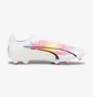 Бутсы унисекс Puma Ultra Ultimate Fg/Ag Football Boots White 107311-01