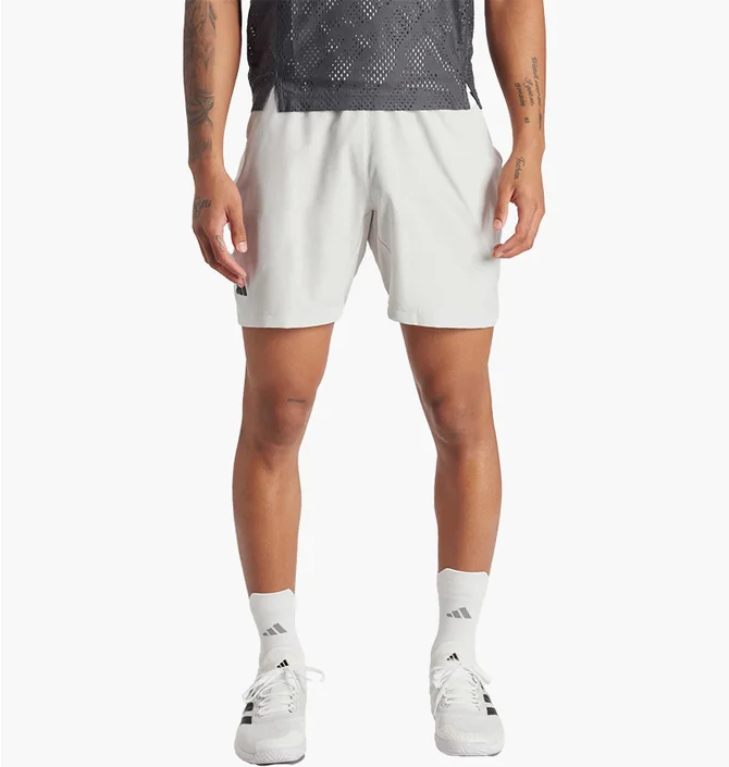 Шорты мужские Adidas Tennis Heat.Rdy Shorts And Inner Shorts Set Beige IV7145