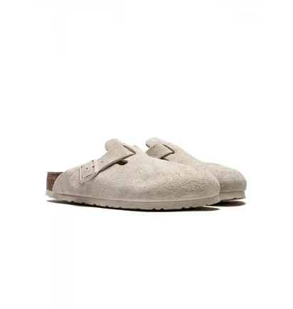 Тапочки унісекс Birkenstock Boston (Narrow) Beige 1024740