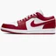 Кросівки чоловічі Air Jordan 1 Low White/Red 553558-611