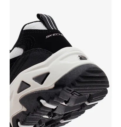 Кроссовки женские Skechers DLites Hiker White/Black 180128-BKW