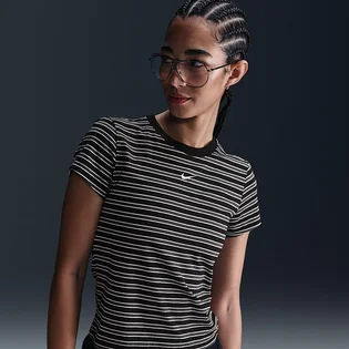 Футболка жіноча Nike Chill Knit Tee Pnx Black/Grey HF9524-010