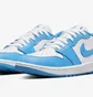 Кросівки унісекс Nike 1 Retro Low Golf Unc Light Blue Dd9315-100