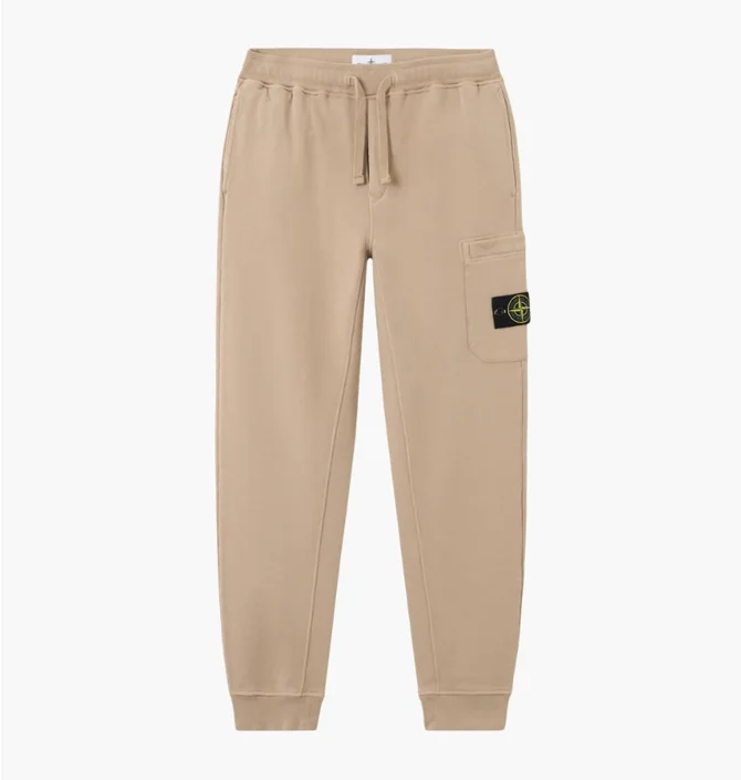 Штани чоловічі stone island Logo Label Beige L1S156200010-S0051-V009A