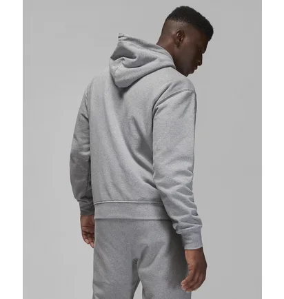 Худи мужские Air Jordan Flight Fleece MenS Pullover Hoodie Grey DQ7338-091