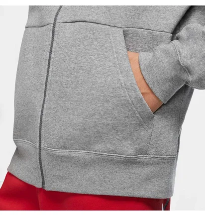 Толстовка мужская Nike Air Jordan Jumpman Air Fleece Full Zip Hoodie Grey Ck6679-091