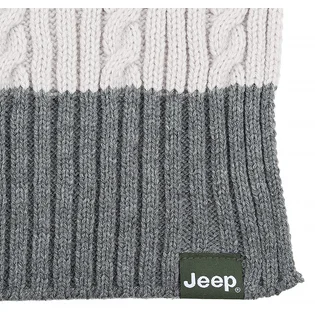 Шарф унисекс Jeep Twisted Tricot Scarf J22W White O102603-J872