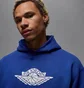 Худи мужское Air Jordan Rare Air Fleece Pullover Hoodie Blue/White IB3003-485