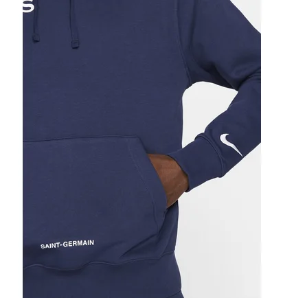 Худі чоловіче Nike Paris Saint-Germain Gfa Fleece Hoodie Blue Dn1317-410