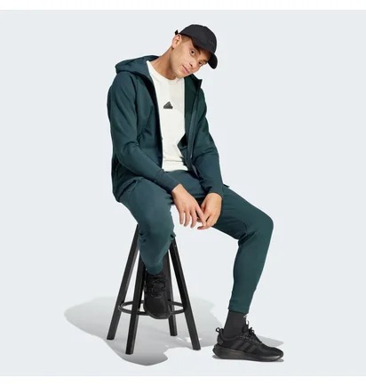 Толстовка мужская Adidas Z.N.E. Winterized Full-Zip Hooded Track Top Green IR5240