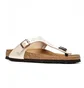 Тапочки жіночі Birkenstock Gizeh Bf Graceful Pearl Metallic 943873