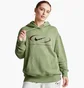 Худі жіноче Nike Ns Flc Os Po Hd Swsh Green FN7698-386