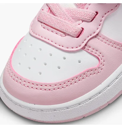 Кросівки дитячі Nike Court Borough Low Recraft (Td) White/Pink DV5458-105