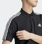 Поло мужское Adidas Essentials Piqué Embroidered Small Logo 3-Stripes Polo Shirt Black Ic9310