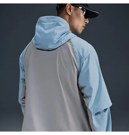 Вітровка чоловіча Nike Ssnl Wvn Wr Fz Light Blue HV6514-012