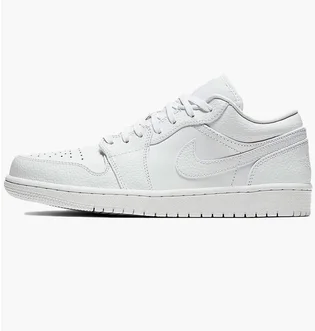 Кросівки дитячі Air Jordan 1 Low White 553560-130