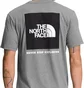 Футболка чоловіча The North Face Short-Sleeve Box Nse Heathered T-Shirt Grey NF0A812HGVD