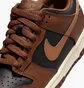 Кроссовки детские Nike Dunk Low Big Kids Shoes Brown FB9109-006