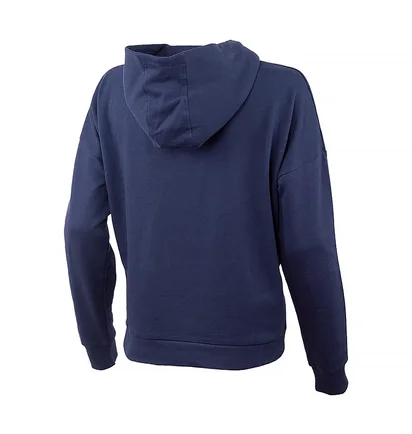 Худи женское Jeep Hooded Cropped Sweatshirt Star Botanical Print Blue O102607-A184