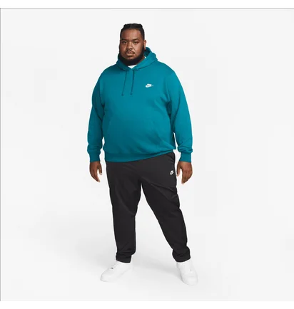 Худі чоловіче Nike Nsw Club Fleece Turquoise BV2654-381