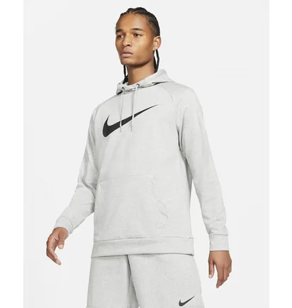 Худи мужское Nike Dri-Fit Swoosh Grey CZ2425-063