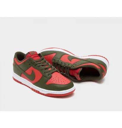 Кроссовки мужские Nike Dunk Low Red/Green DV0833-600