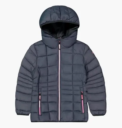 Куртка детская CMP Jacket Fix Hood Taffeta Grey 34Z3445-U911
