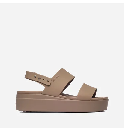 Сандалі жіночі CROCS Brooklyn Low Wedge Womens Beige 206453-2EL