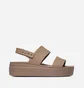 Сандалі жіночі CROCS Brooklyn Low Wedge Womens Beige 206453-2EL
