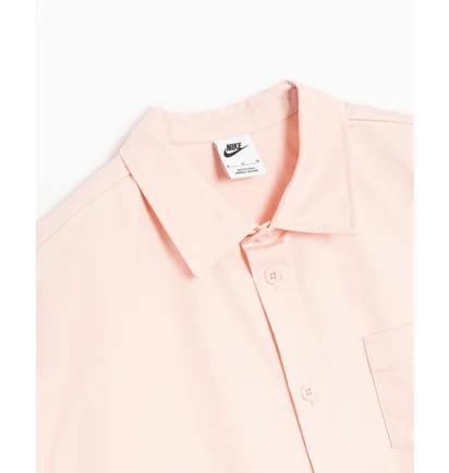 Сорочка чоловіча Nike Button-Down Short-Sleeve Top Pink DX0898-601